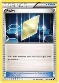 Revive 102/114 Black and White Reverse Holo Pokémon card