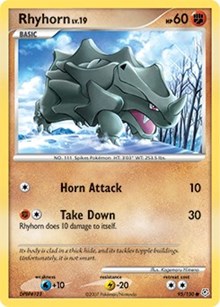 Rhyhorn 95/130 · Reverse Holo