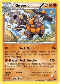 Rhyperior 62/146 · Reverse Holo