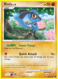 Riolu 016/017 · Reverse Holo