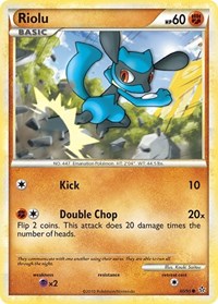 Riolu 60/95 · Reverse Holo