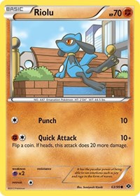 Riolu 63/99 · Reverse Holo