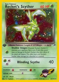Rocket's Scyther 013/132 · 1st Edition