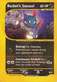 Rocket's Sneasel - 5 005/009