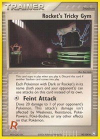 Rocket's Tricky Gym 90/109 EX Team Rocket Returns Reverse Holo Pokémon card