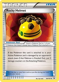 Rocky Helmet 94/101 Noble Victories Reverse Holo Pokémon card