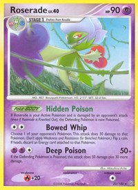 Roserade 23/100 · Reverse Holo