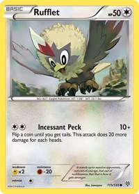 Rufflet 115/135 · Reverse Holo