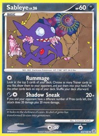 Sableye 63/132 · Reverse Holo