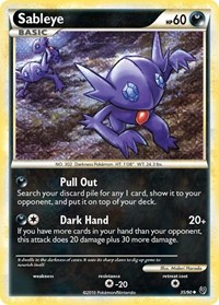 Sableye 35/90 · Reverse Holo