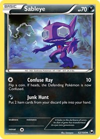 Sableye 62/108 · Reverse Holo