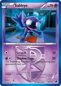Sableye (Team Plasma) 49/116 · Reverse Holo