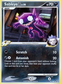 Sableye G 41 · Reverse Holo