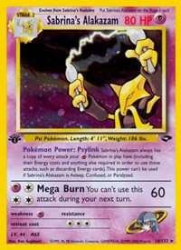 Sabrina's Alakazam 016/132 · 1st Edition