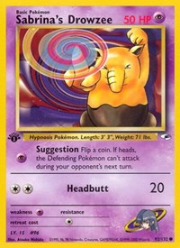 Sabrina's Drowzee 092/132 · 1st Edition