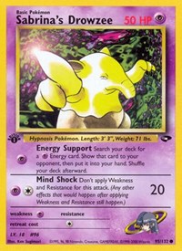 Sabrina's Drowzee 095/132 · 1st Edition
