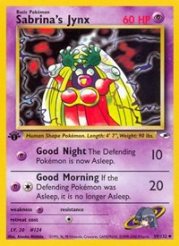Sabrina's Jynx 059/132 · 1st Edition