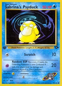 Sabrina's Psyduck 099/132 · 1st Edition