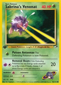 Sabrina's Venonat 096/132 · 1st Edition