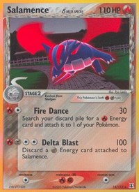 Salamence (Delta Species) 14/113 · Reverse Holo