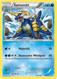 Samurott 41/149 · Reverse Holo