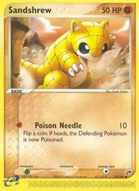 Sandshrew 75/100 · Reverse Holo