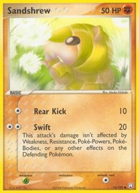 Sandshrew 74/109 · Reverse Holo