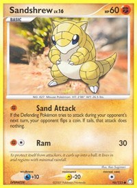 Sandshrew 96/123 · Reverse Holo
