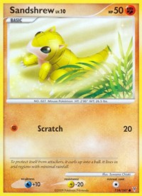 Sandshrew 124 · Reverse Holo