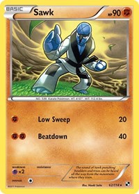 Sawk 62/114 · Reverse Holo