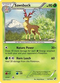 Sawsbuck 14/114 · Reverse Holo