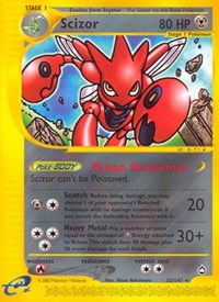 Scizor 032/147 · Reverse Holo