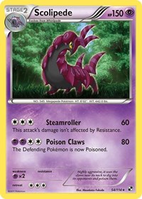 Scolipede 54/114 · Reverse Holo