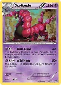 Scolipede 40/98 · Reverse Holo