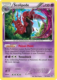 Scolipede 74/149 · Reverse Holo