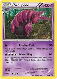 Scolipede 53/146 · Reverse Holo