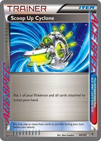 Scoop Up Cyclone 95/101 Plasma Blast Pokémon card