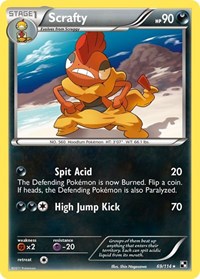 Scrafty 69/114 · Reverse Holo