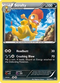 Scrafty 68/108 · Reverse Holo