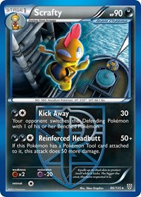 Scrafty (Team Plasma) 86/135 · Reverse Holo