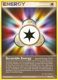 Scramble Energy 010/017 POP Series 4 Pokémon card