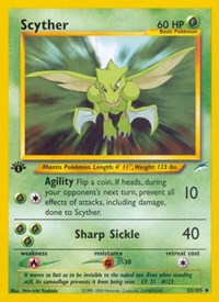 Scyther 055/105 · 1st Edition