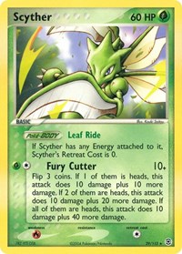 Scyther 29/112 · Reverse Holo