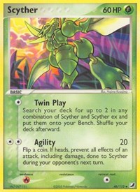 Scyther 46/115 · Reverse Holo