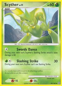 Scyther 49/100 · Reverse Holo