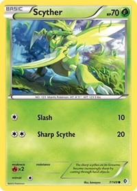 Scyther 7/149 · Reverse Holo