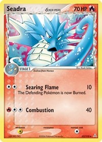 Seadra (Delta Species) 52/110 · Reverse Holo