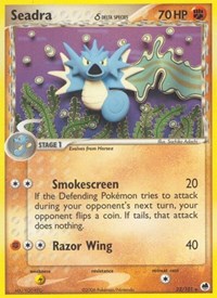 Seadra (Delta Species) 22/101 · Reverse Holo