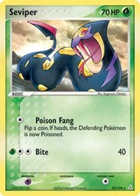 Seviper 32/110 · Reverse Holo