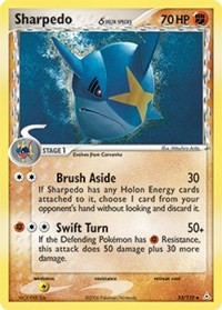 Sharpedo (Delta Species) 53/110 · Reverse Holo